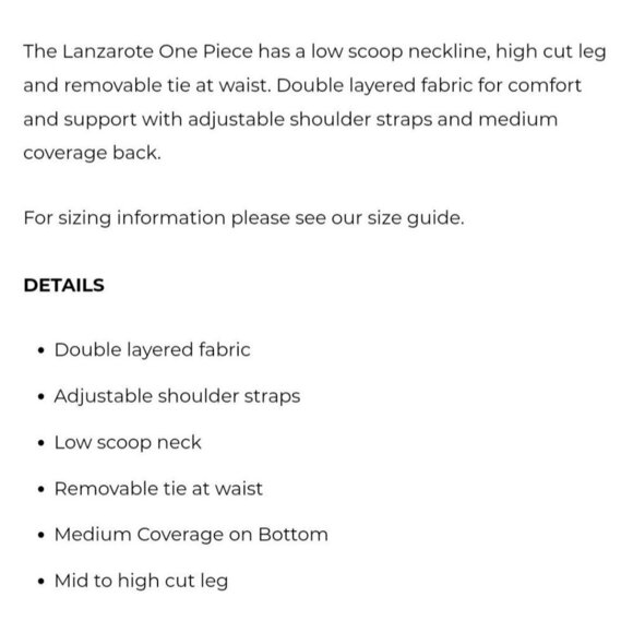 CodeB Lanzarote One Piece Zebra Bathing Suit Size 6 - Picture 10 of 12